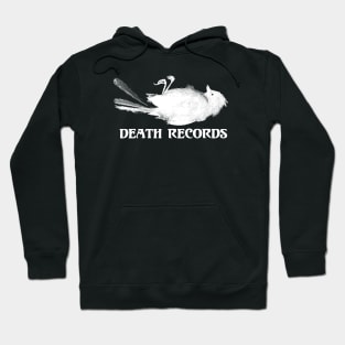 Death Records Label Hoodie